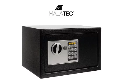 Elektronický trezor s klíčem a kodovým zámkem – bezpečné uložení cenností