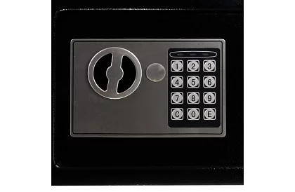 Elektronický trezor s klíčem a kodovým zámkem – bezpečné uložení cenností