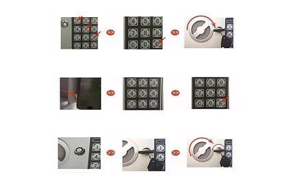 Elektronický trezor s klíčem a kodovým zámkem – bezpečné uložení cenností