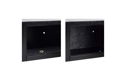 Elektronický trezor s klíčem a kodovým zámkem – bezpečné uložení cenností