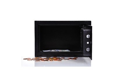 Elektronický trezor s klíčem a kodovým zámkem – bezpečné uložení cenností