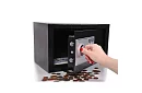 Elektronický trezor s klíčem a kodovým zámkem – bezpečné uložení cenností