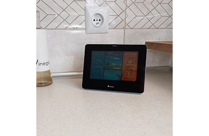 Bezdrátová digitální meteostanice s externím senzorem