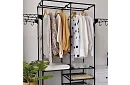 Dvojitý stojan na oděvy XXL - 173 x 36 x 108 cm