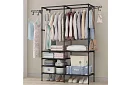 Dvojitý stojan na oděvy XXL - 173 x 36 x 108 cm