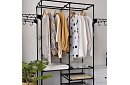 Dvojitý stojan na oděvy XXL - 173 x 36 x 108 cm