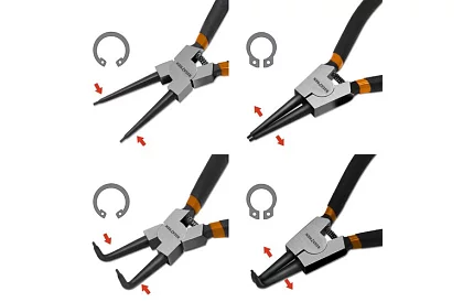 Kleště seger - Sada 4 kleští na segerovky