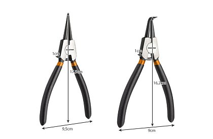 Kleště seger - Sada 4 kleští na segerovky