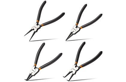 Kleště seger - Sada 4 kleští na segerovky