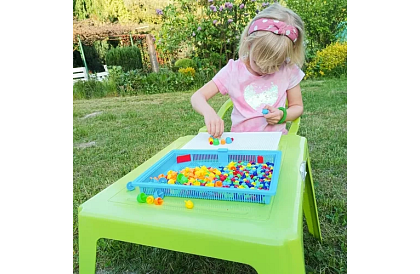 Vzdělávací mozaika pro děti - puzzle sada 296 dílků