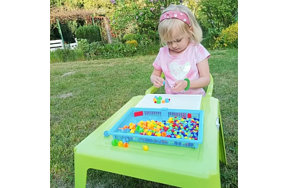 Vzdělávací mozaika pro děti - puzzle sada 296 dílků