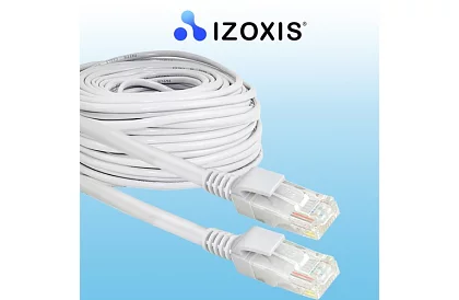 Síťový LAN kabel RJ45 pro počítače a zařízení - 30 metrů