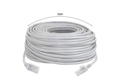 Síťový LAN kabel RJ45 pro počítače a zařízení - 30 metrů