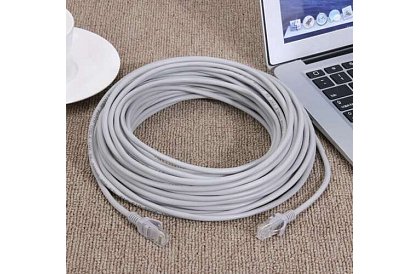 Síťový LAN kabel RJ45 pro počítače a zařízení - 30 metrů