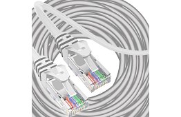 Síťový LAN kabel RJ45 pro počítače a zařízení - 30 metrů