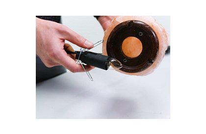 Solná lampa s nastavitelnou intenzitou světla