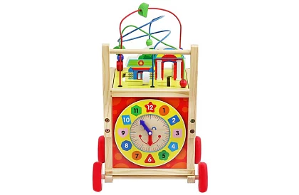 Dřevěná edukační a vzdělávací kostka pro děti