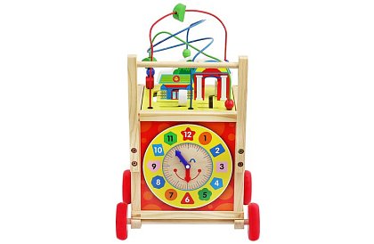 Dřevěná edukační a vzdělávací kostka pro děti