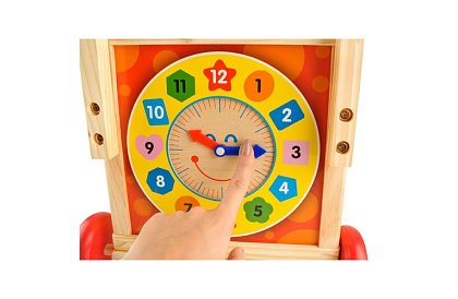 Dřevěná edukační a vzdělávací kostka pro děti