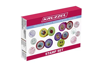Sada razítek pro děti – 60 kusů