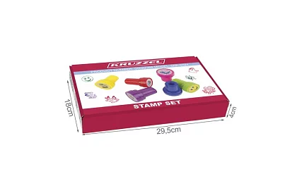 Sada razítek pro děti – 60 kusů
