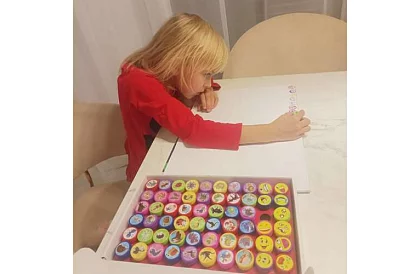 Sada razítek pro děti – 60 kusů