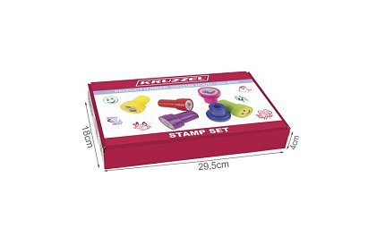 Sada razítek pro děti – 60 kusů