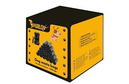 Sada sáčků na exkrementy – 1000 ks + pouzdro