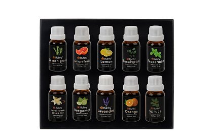 Sada esenciálních olejů – 10 ks po 15 ml