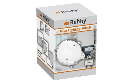 Pokladnička – skleněné prasátko