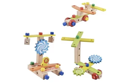 Dřevěná smyslová židle pro děti