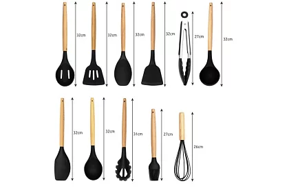 Kuchyňské náčiní – sada 12 ks