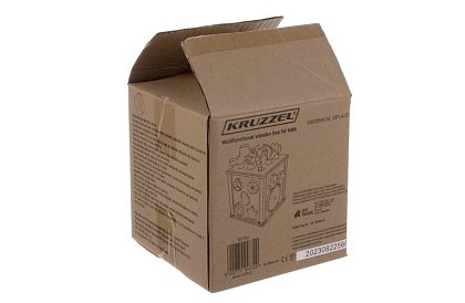 Dřevěná smyslová a vzdělávací kostka