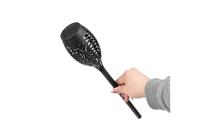 Zahradní lucerny – Solární louče s efektem plápolajícího ohně - 4 kusy