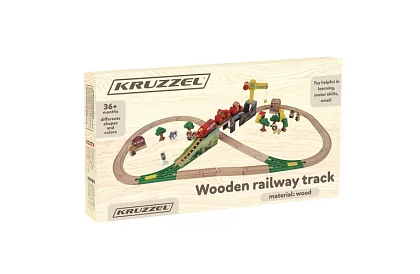 Dřevěná železnice - vláčkodráha 3,2 m