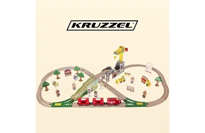 Dřevěná železnice - vláčkodráha 3,2 m