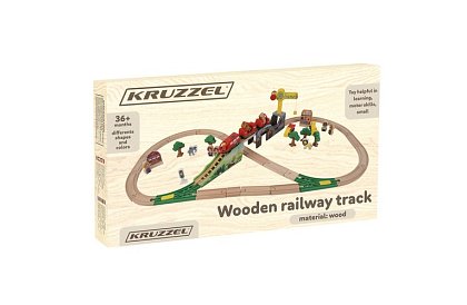 Dřevěná železnice - vláčkodráha 3,2 m