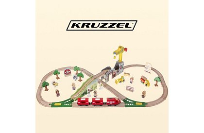 Dřevěná železnice - vláčkodráha 3,2 m