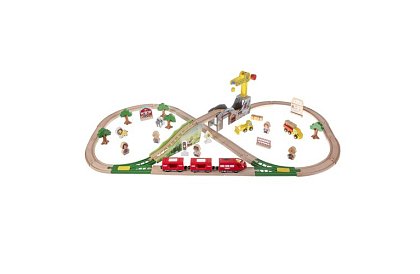 Dřevěná železnice - vláčkodráha 3,2 m