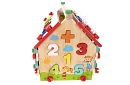 Dřevěný vzdělávací smyslový domeček