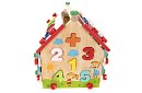Dřevěný vzdělávací smyslový domeček