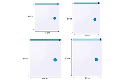Sada vakuových pytlů – 4 velikosti – 10 ks