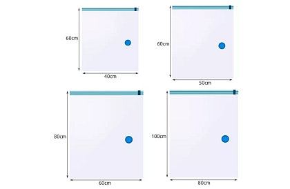 Sada vakuových pytlů – 4 velikosti – 10 ks
