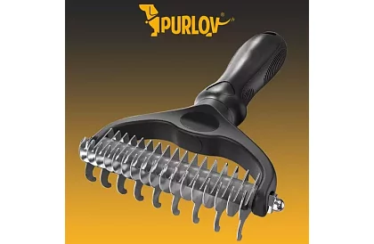 Vyčesávací hřeben na srst a podsadu