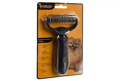 Vyčesávací hřeben na srst a podsadu