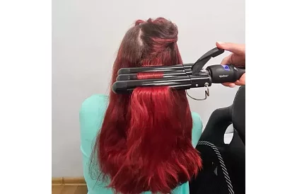 Keramická trojkulma – Trio Curl s LCD displejem