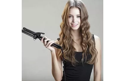 Keramická trojkulma – Trio Curl s LCD displejem