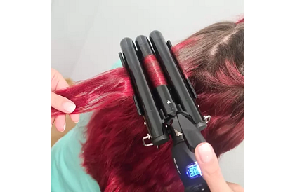 Keramická trojkulma – Trio Curl s LCD displejem