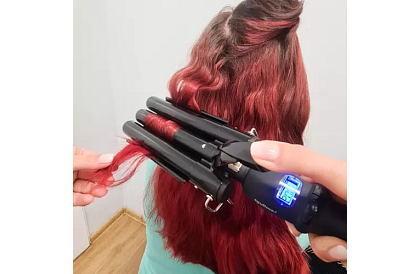 Keramická trojkulma – Trio Curl s LCD displejem