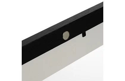 Umělecký otevírací rám na fotky – výkresy A4 - černý